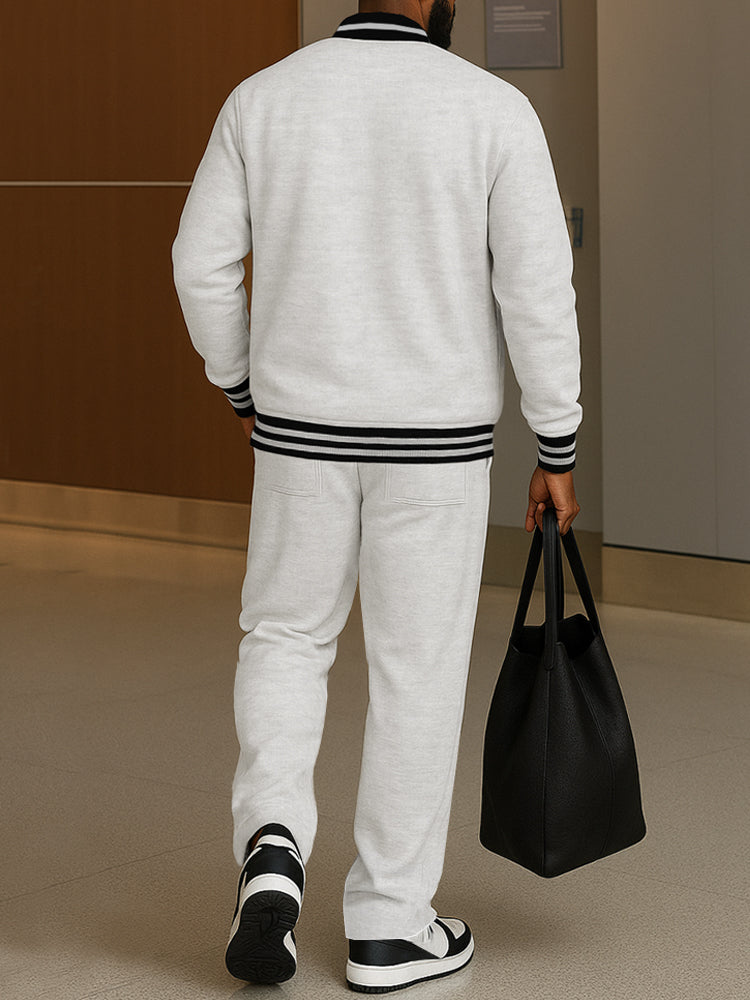 Classic Stripe Jacket and Trouser Set