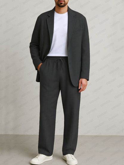Casual and Comfortable 2-Piece Suit Set