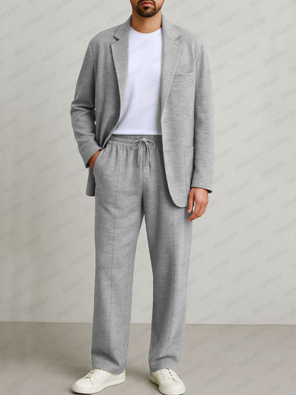 Casual and Comfortable 2-Piece Suit Set