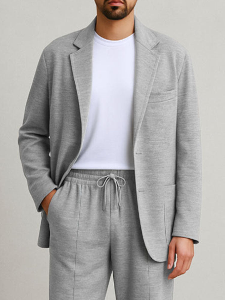 Casual and Comfortable 2-Piece Suit Set