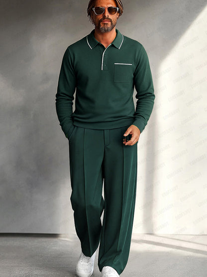 Essential Polo and Trouser Set