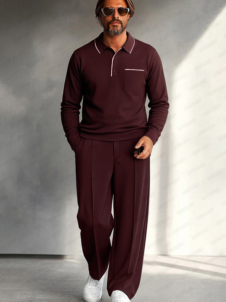 Essential Polo and Trouser Set