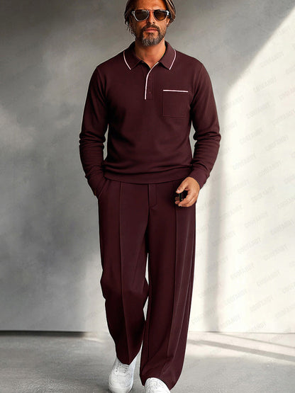 Essential Polo and Trouser Set