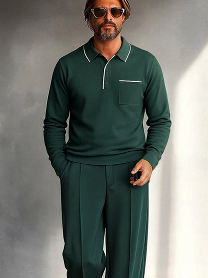 Essential Polo and Trouser Set