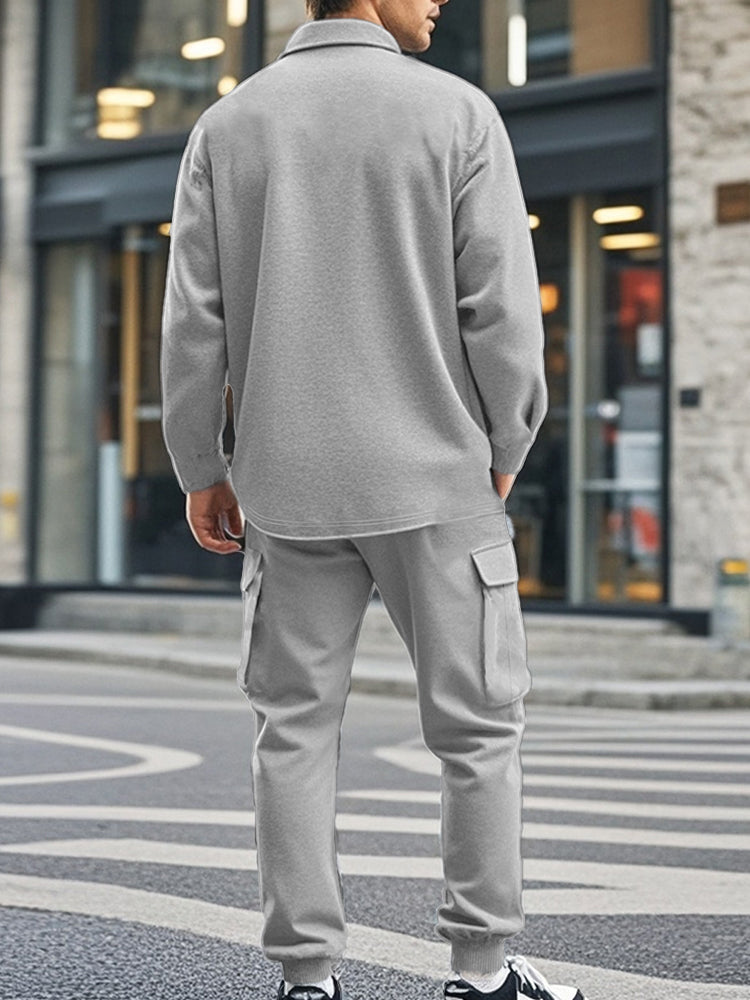 Cargo Smart Casual Ensemble 2 Pièces