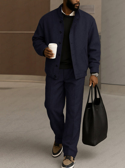 Modern and Durable Jacket and Trousers Set