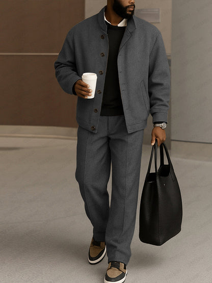 Modern and Durable Jacket and Trousers Set