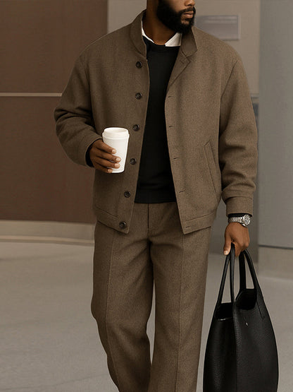 Modern and Durable Jacket and Trousers Set
