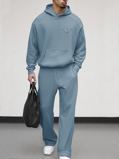 Soft Hooded Trouser Set for Everyday Wear