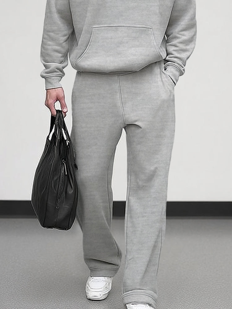 Soft Hooded Trouser Set for Everyday Wear