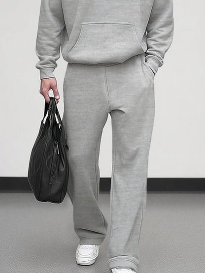 Soft Hooded Trouser Set for Everyday Wear