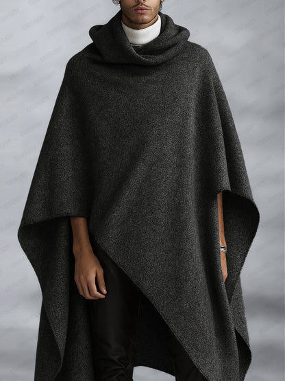 Comfortable Minimalist Asymmetrical Cloak Cape