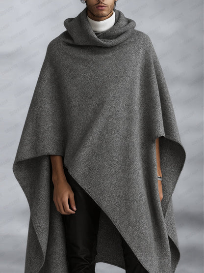 Comfortable Minimalist Asymmetrical Cloak Cape