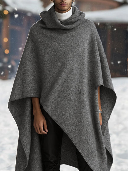 Comfortable Minimalist Asymmetrical Cloak Cape