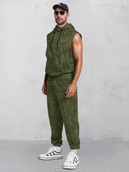 Athleisure Hoodie Tank Top