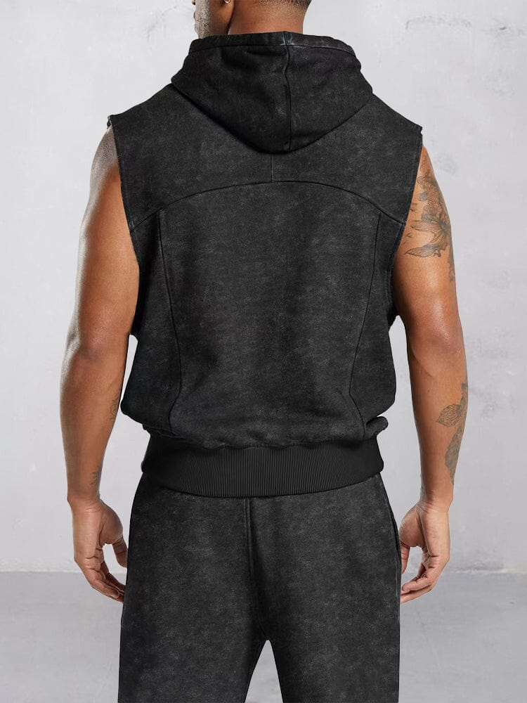 Athleisure Hoodie Tank Top
