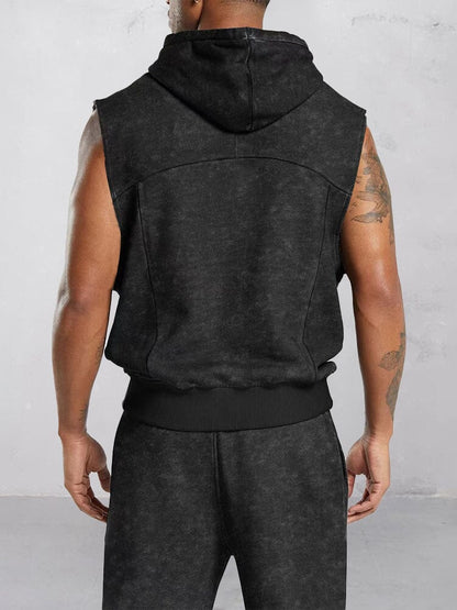 Athleisure Hoodie Tank Top