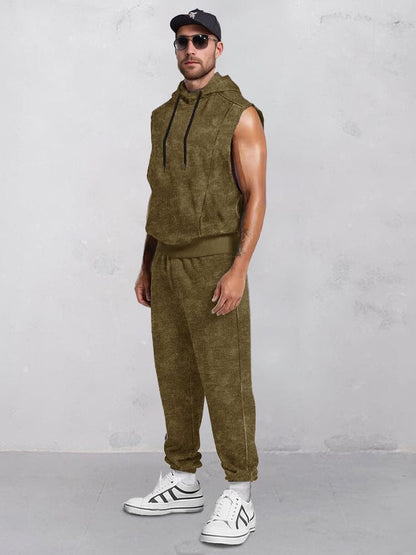 Athleisure Hoodie Tank Top