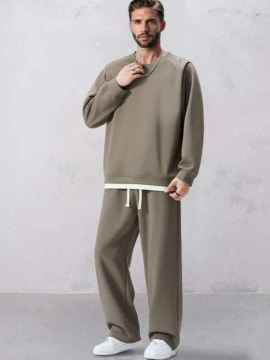 Minimalist and Versatile Sweatshirt Set