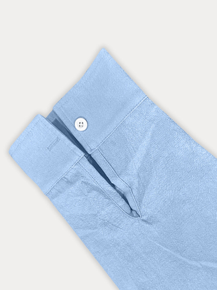 Simple and Casual Shirt Set in 100% Cotton
