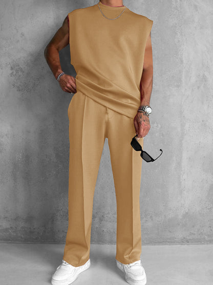 Modern Comfort Tank Top and Trousers Set