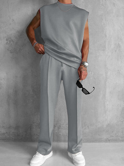 Modern Comfort Tank Top and Trousers Set