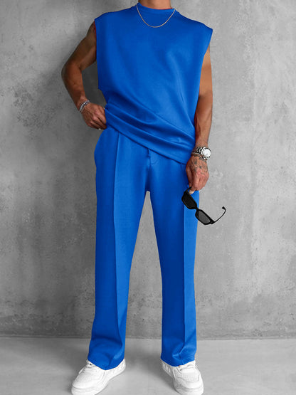 Modern Comfort Tank Top and Trousers Set