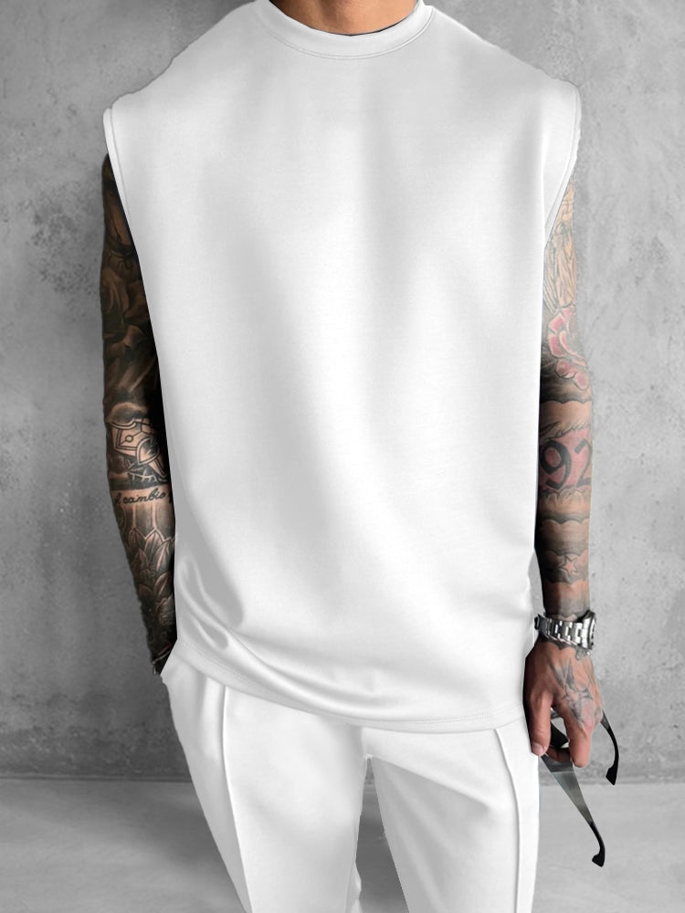 Modern Comfort Tank Top and Trousers Set