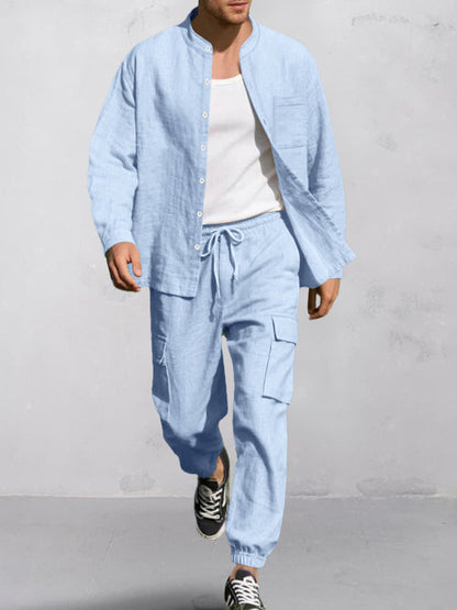 Premium Cotton Shirt and Trousers Set