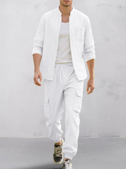 Premium Cotton Shirt and Trousers Set