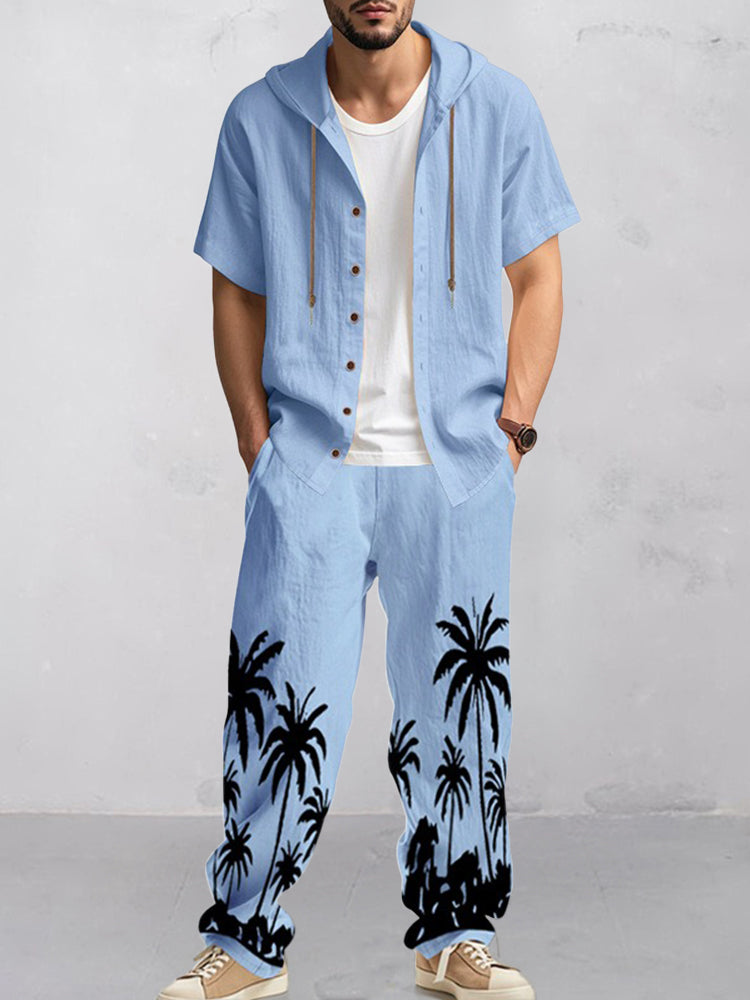 2-Piece Cotton Holiday Set with Relaxed Fit