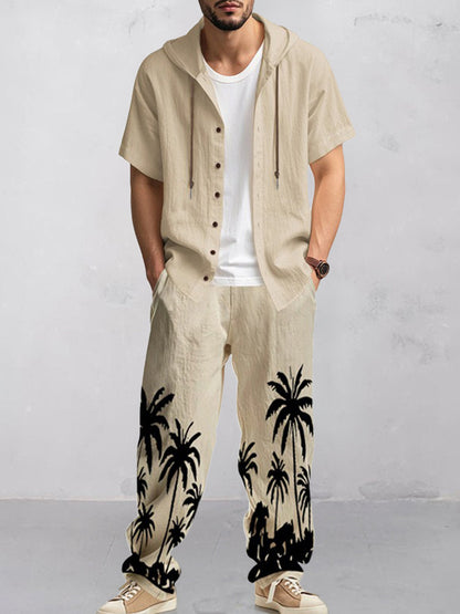 2-Piece Cotton Holiday Set with Relaxed Fit