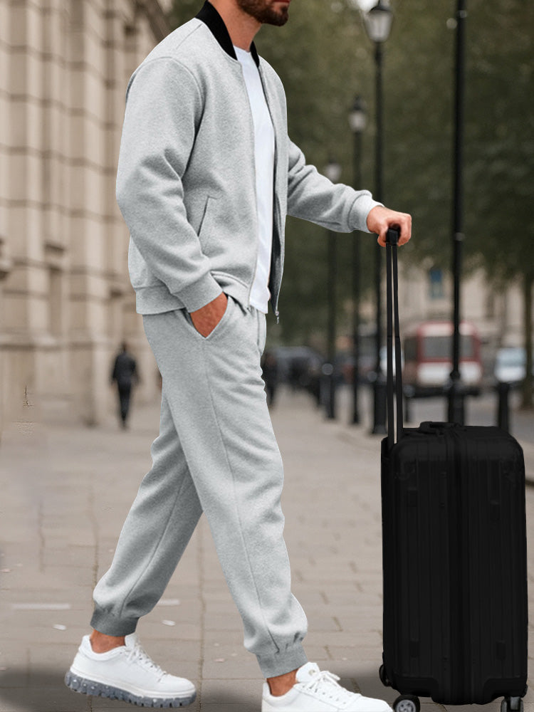 Urban Athleisure Jacket and Jogging Trousers