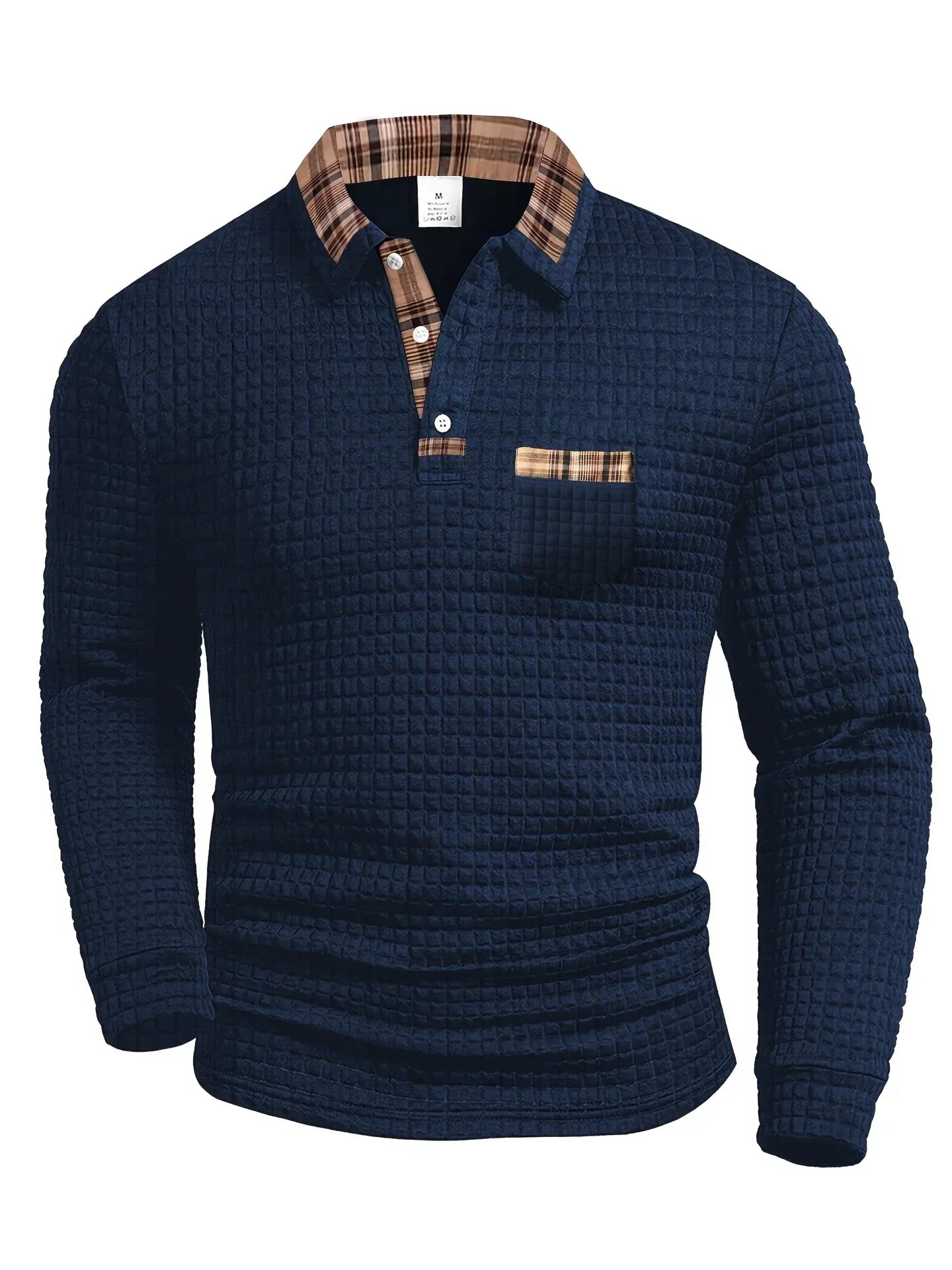 Quentin – Checked Pattern Polo