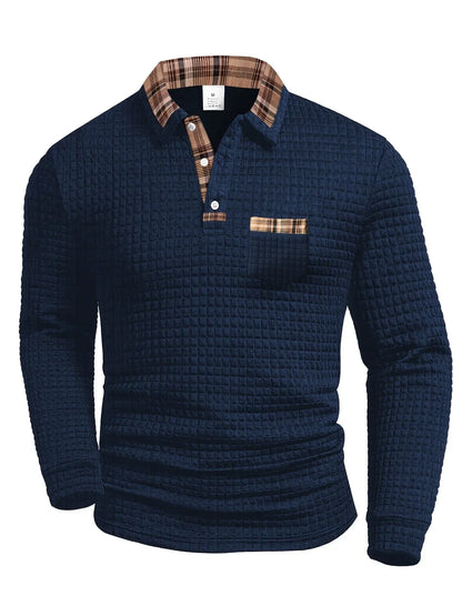 Quentin – Checked Pattern Polo