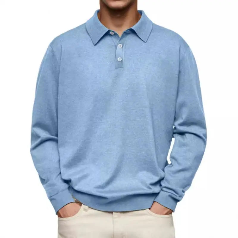 Luc – Casual Long Sleeve Polo