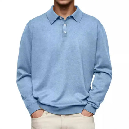 Luc – Casual Long Sleeve Polo