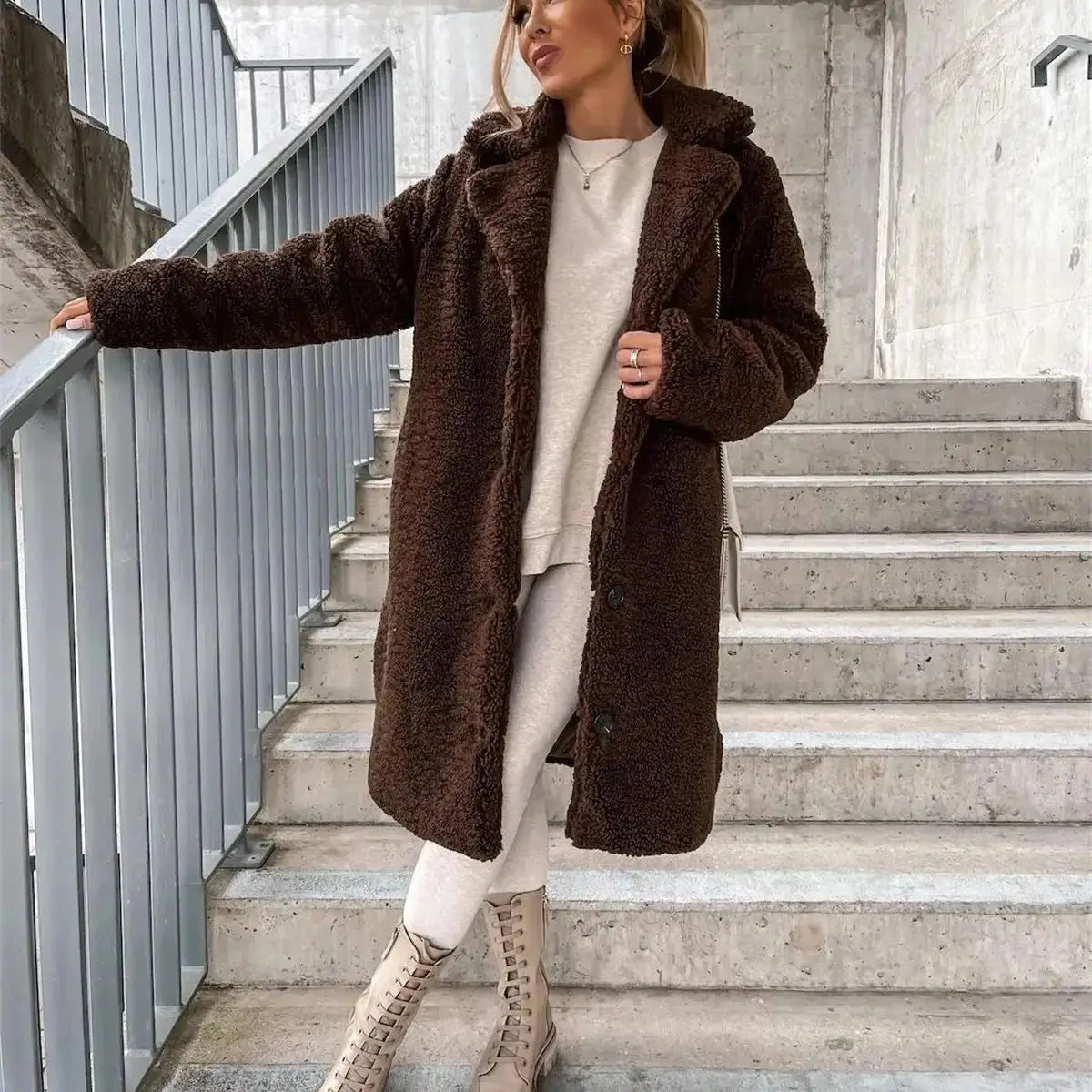 Dark Brown / 5XL