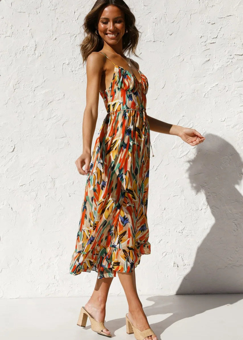Scarlett™ | Chic Printed Dress