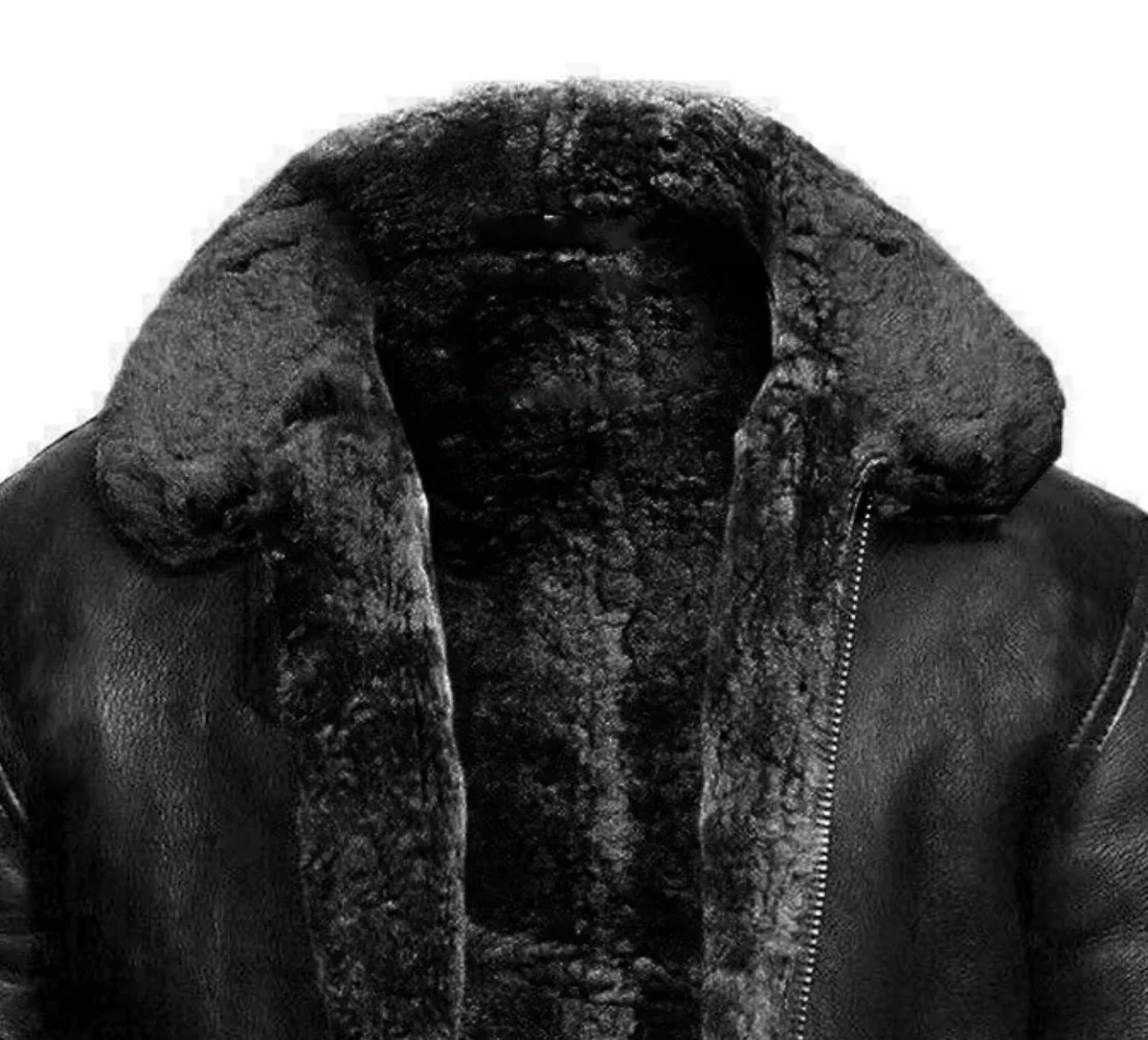 Donatien - Elegant Winter Leather Jacket
