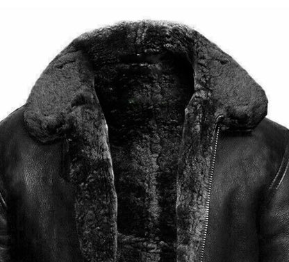 Donatien - Elegant Winter Leather Jacket