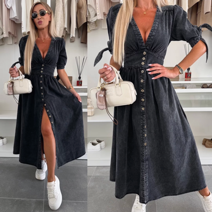 Ivanka™ | Radiant Denim Dress