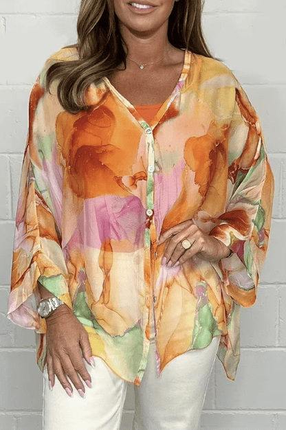 Kiara | Elegant Chiffon Top