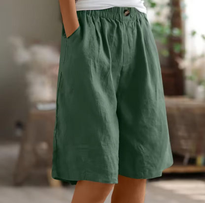 Nastassia – Relaxed fit shorts with pockets