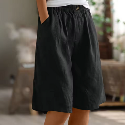 Nastassia – Relaxed fit shorts with pockets