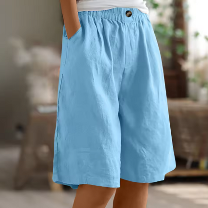 Nastassia – Relaxed fit shorts with pockets