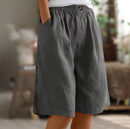 Nastassia – Relaxed fit shorts with pockets
