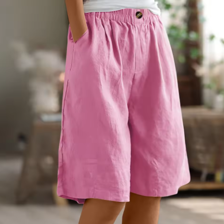 Nastassia – Relaxed fit shorts with pockets