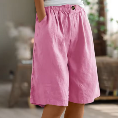 Nastassia – Relaxed fit shorts with pockets