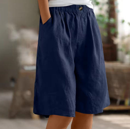 Nastassia – Relaxed fit shorts with pockets